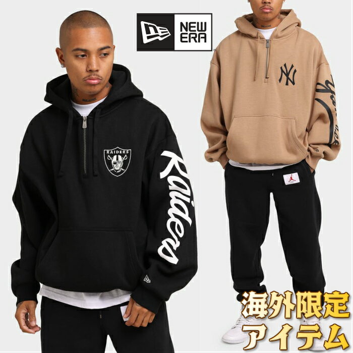 j[G NEW ERA n[tWbv p[J[ XEFbg Sleeve Script Hoodie CO ubN x[W NH[^[Wbv NY C_[X Y jZbNX 胂f Ki[ߗ]