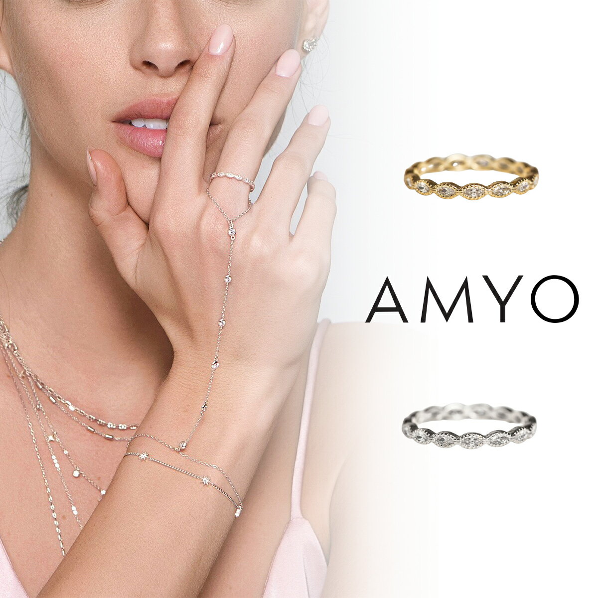 ߡ AMY O Marquise Crystal Eternity Ring    С ꥹ ǥ...