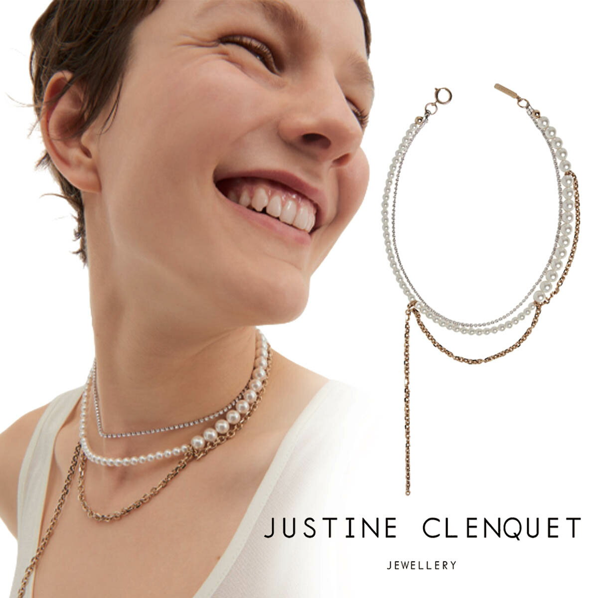WXeB[kNP Justine Clenquet W lbNX Jill necklace `[J[ pWE NX^p[ fB[X[ANZT[]