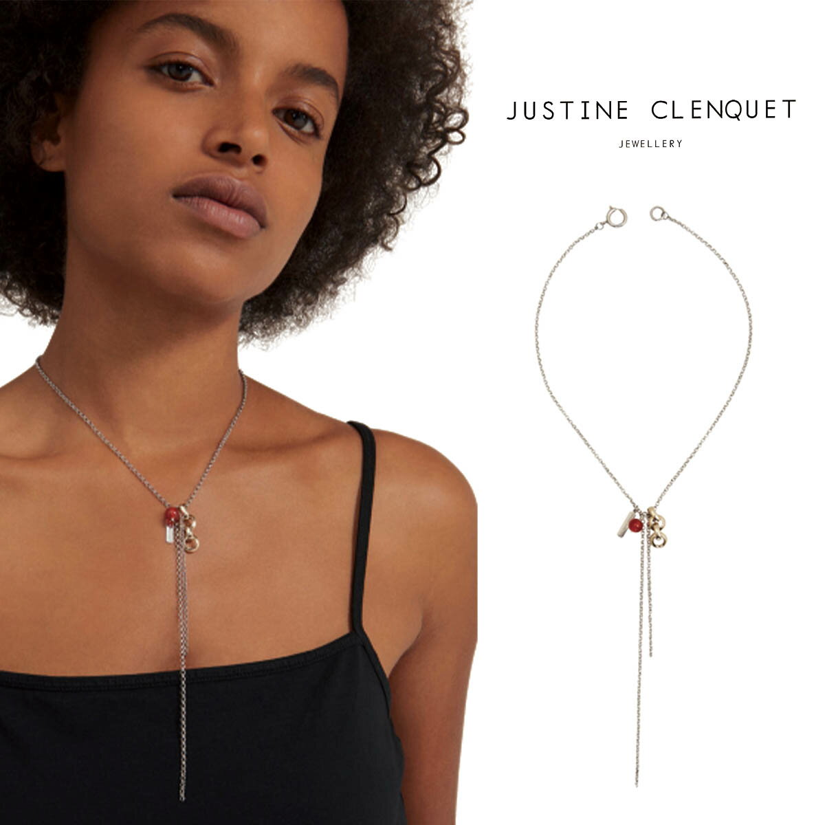 WXeB[kNP Justine Clenquet e[ lbNX Terry necklace `[J[ pWE fB[X[ANZT[]