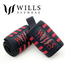 WILLS FITNESS リストラップ wristwrap 手首固定 手首補助 手首ガード トレーニング 筋トレ ダイエット 筋力アップ フィットネス LIVE FIT VANQUISH FITNESS ユ00582