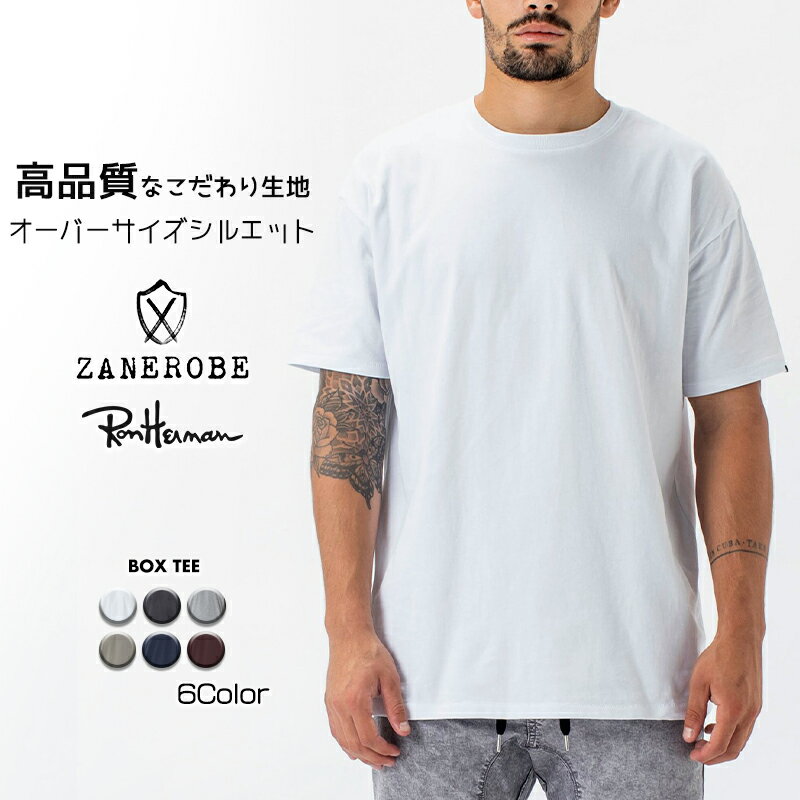 ZANEROBE [C[u TVc  3F BOX TEE gbvX I[o[TCY wr[EFCg n Y zCg ubN O[ Ron Herman n[} Ki[ߗ]