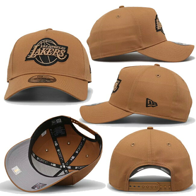 ニューエラ キャップ NEW ERA 帽子 Snapback 限定カラー 9FORTY A-Frame ベージュ...