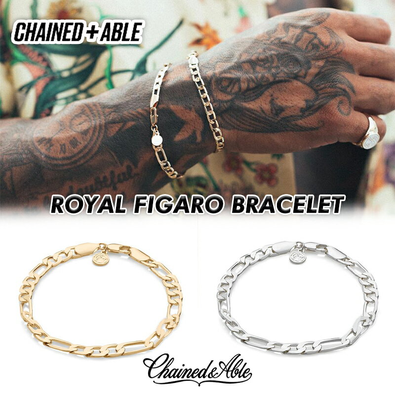 `F[hAhGCu Chained & Able uXbg `F[ ROYAL FIGARO BRACELET S[h Vo[ Y yA v[g Mtg Vv Xg[g asos[ANZT[]