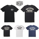 デウスエクスマキナ DeusExMachina Venice Address Tee ロゴ Tシャツ 半袖 Black Navy White ブラック ネイビー ホワイト 黒 白 紺 メンズ Deus Ex Machina メンズ[衣類]