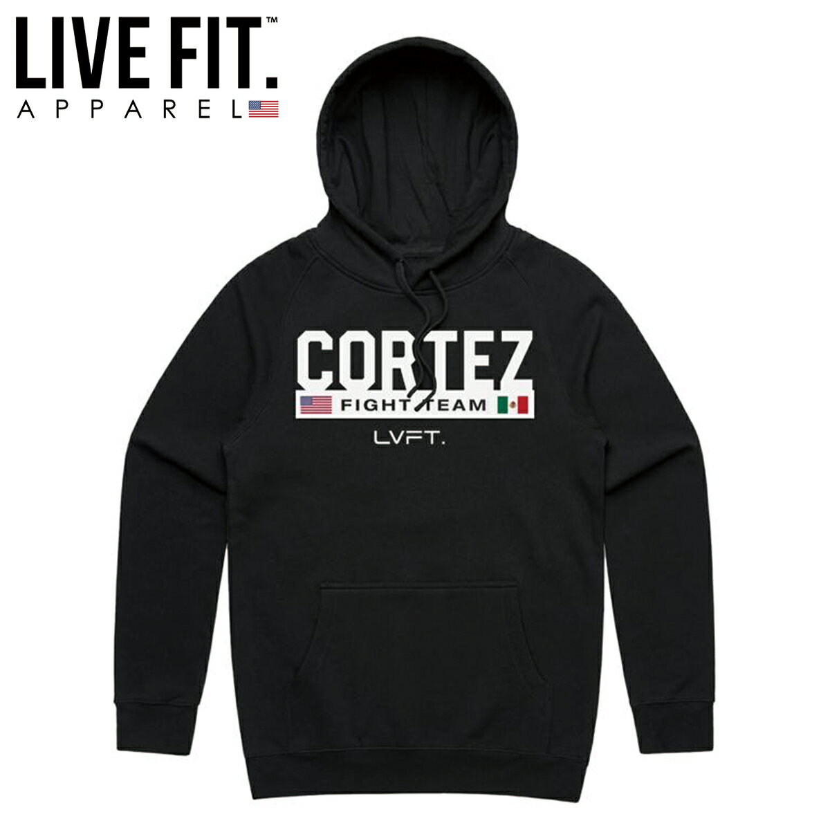 LIVE FIT utBbg p[J[ CORTEZ HEADLINER HOODIE g[i[ XEFbg  Z[W gbvX ؃g W EGA X|[c Ki[ߗ]