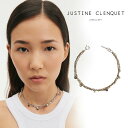 ジュスティーヌクランケ Justine Clenquet クリスタル チョーカー Crystal choker ネックレス パラジウム レディース メンズ[アク...
