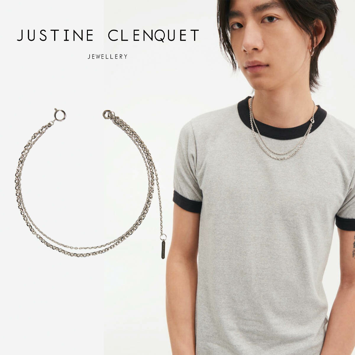 WXeB[kNP Justine Clenquet Wi lbNX Jonah necklace `[J[ pWE fB[X Y[ANZT[]