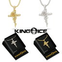 KING ICE LOACX lbNX ROSE THORNED CROSS NECKLACE `F[14kS[h zCgS[h  lC[ANZT[]