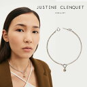 ジュスティーヌクランケ Justine Clenquet ルビー チョーカー Ruby choker ネックレス パラジウム レディース メンズ