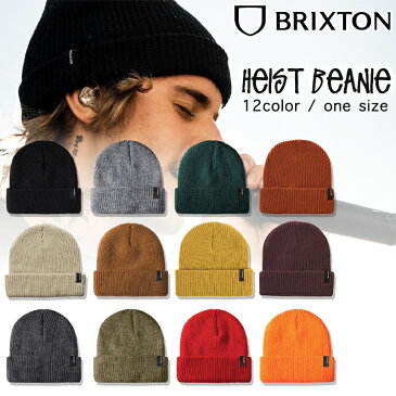 BRIXTON ニット帽 ブリクストン ニットキャップ Heist Beanie ビーニー 帽子 10カラー メンズ レディース ユニセックス[帽子]