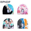 リップンディップ RIPNDIP ビーニー ニット帽 Lord Nermal Beanie タイダイ 4カラー かわいい ネコ キャット 猫 人気 新作 Rip N Dip スケーター ストリート メンズ レディース 帽子