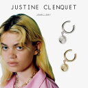 ジュスティーヌクランケ Justine Clenquet ルビー イヤーカフ Ruby earcuff レディース メンズ ユニセックス パラジウム[アクセサリー]