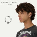 ジュスティーヌクランケ Justine Clenquet ブレス イヤーカフ シングル bless earcuff レディース メンズ ユニセックス パラジウム[アクセサリー]