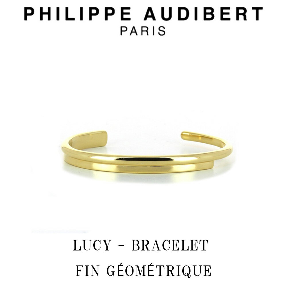 フィリップ オーディベール フィリップ オーディベール Philippe Audibert 24K LUCY BRACELET FIN GOMTRIQUE ルーシー ブレスレット ゴールド PhilippeAudibert レディース[アクセサリー]