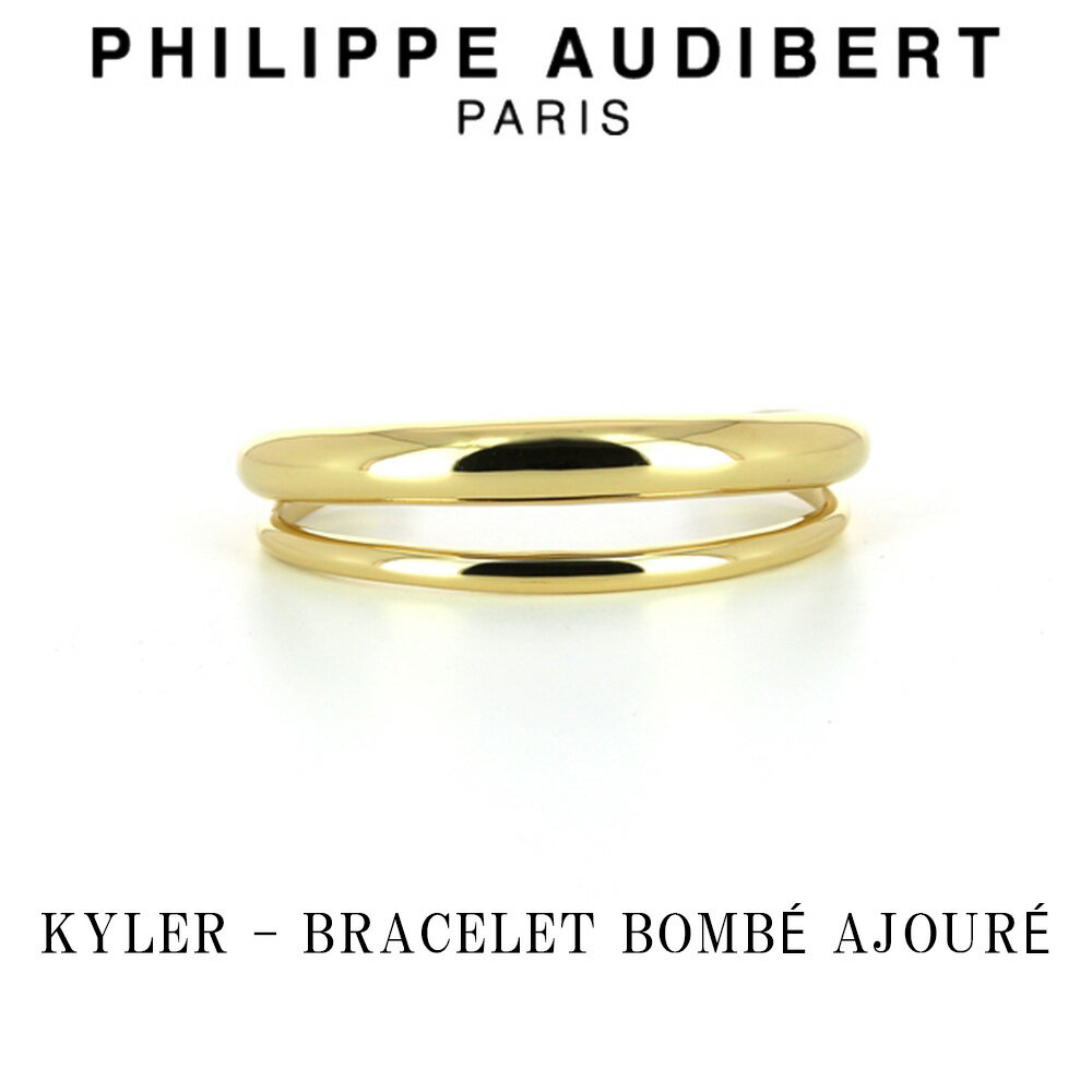 ブレスレット フィリップ オーディベール Philippe Audibert 24K KYLER BRACELET BOMB AJOUR カイラー ブレスレット ゴールド PhilippeAudibert レディース[アクセサリー]