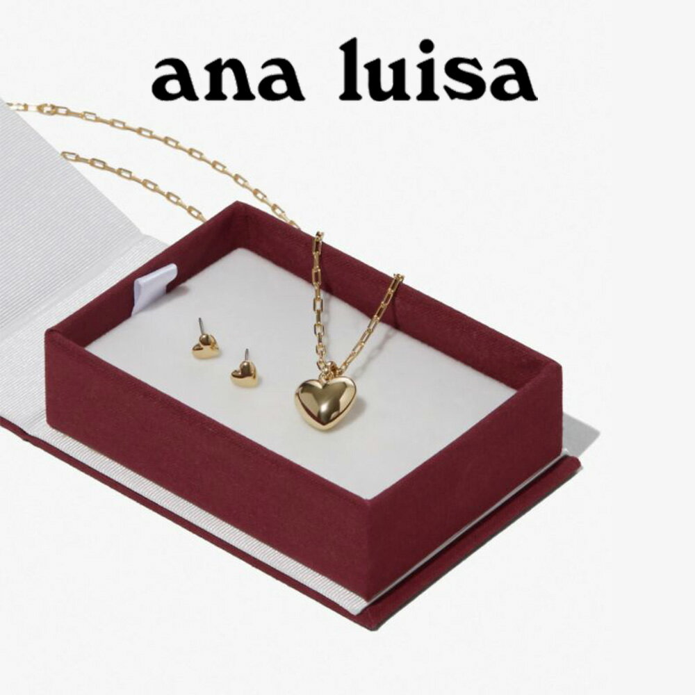 おしゃれなレディースアクセサリー ana luisa アナルイサ ギフトセット 2点セット LEV GIFT SET ピアス ネックレス アクサセリー アクセサリーセット 誕生日 プレゼント ギフト 贈り物 お祝い パーティー 結婚式 二次会 人気 ホワイトデー [雑貨]