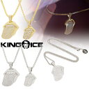 KING ICE キングアイス ネックレス TONGUE OF DESIRE NECKLACE 14kゴールド ホワイトゴールド 金 人気[アクセサリー]