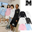 MEDM ミスターエンジョイダマネー トレンド ブランド ベーシック プリント 長袖 Tシャツ LOGO アメリカン ストリート ヒップホップ トレンド 刺繍 長袖 トップス メンズ レディース ユニセックス