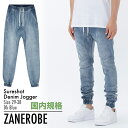 ロンハーマン ゼインローブ デニム ジョガーパンツ ジャパンサイズ ZANEROBE Sureshot Denim Jogger Dk Blue ダークブルー スキニー ストレッチ パンツ 日本人向け 国内 JPサイズ Ron Herman ロンハーマン 正規品 ZR705JP [衣類]