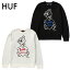 ハフ スウェット HUF BAD NEWS CREWNECK SWEATER ニット クルーネック 長袖 トップス スケーター ストリート系 スケートボード 人気 メンズ 正規品 KN00463 [衣類]