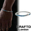 CRAFTD London Ntgh BLUE TENNIS BRACELET u[ uXbg 3MM Vo[ Y lC[ANZT[]