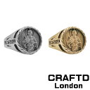 CRAFTD London Ntgh LOST SOUL RING w O S[h Vo[ Y 18kS[h  lC[ANZT[]