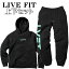 ֥եå LIVE FIT åȥå SLATE PULLOVER HOODIE SWEAT PANTS 岼å ȥå  å ѥ ѡ  ڥȥ  եåȥͥ ݡ ȥ졼˥ [˹]