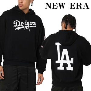 ニューエラ パーカー ドジャース LA NEW ERA 海外限定モデル スウェット ロゴ USサイズ Los Angeles Dodgers Oversized Hoodie メンズ レディース ユニセックス 正規品[衣類]ユ00572