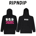 楽天WILLSリップンディップ パーカー RIPNDIP SHROOM DIET HOODIE トップス スウェット プルオーバー ネコ 猫 スケーター ストリート メンズ ユニセックス Rip N Dip RNDHOL23154 [衣類] ユ00572