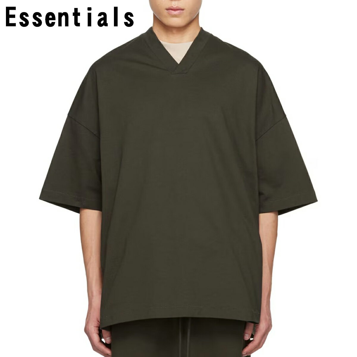 GbZVY TVc FOG ESSENTIALS I[u VlbNTVc  I[o[TCY obNvg Essentials Tee Y fB[X tBAIuSbh Ki Fear Of God Essentials [ߗ]