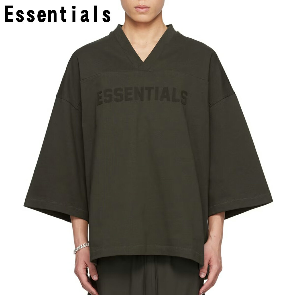 GbZVY TVc FOG ESSENTIALS I[u tbg{[TVc  I[o[TCY tgvg Essentials Tee Y fB[X tBAIuSbh Ki Fear Of God Essentials [ߗ]