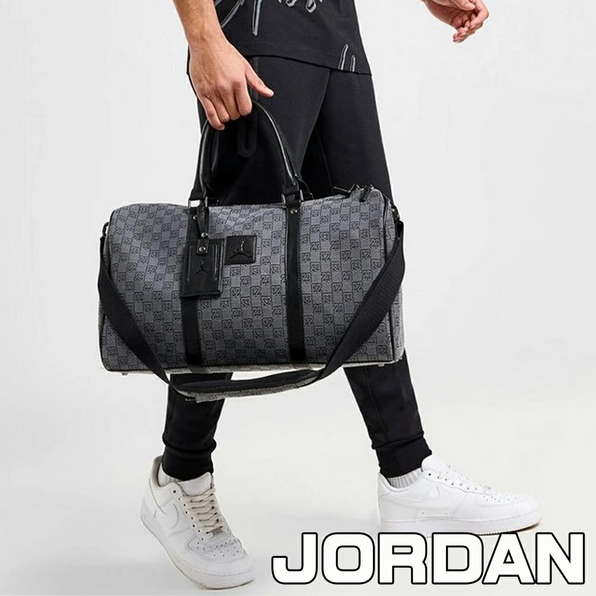 ジョーダン ダッフルバック モノグラム Jordan Monogram Duffle Bag 大人気 アクセサリー メンズ ユニセックス ナイキ Jordan 正規品 鞄 ユ00572