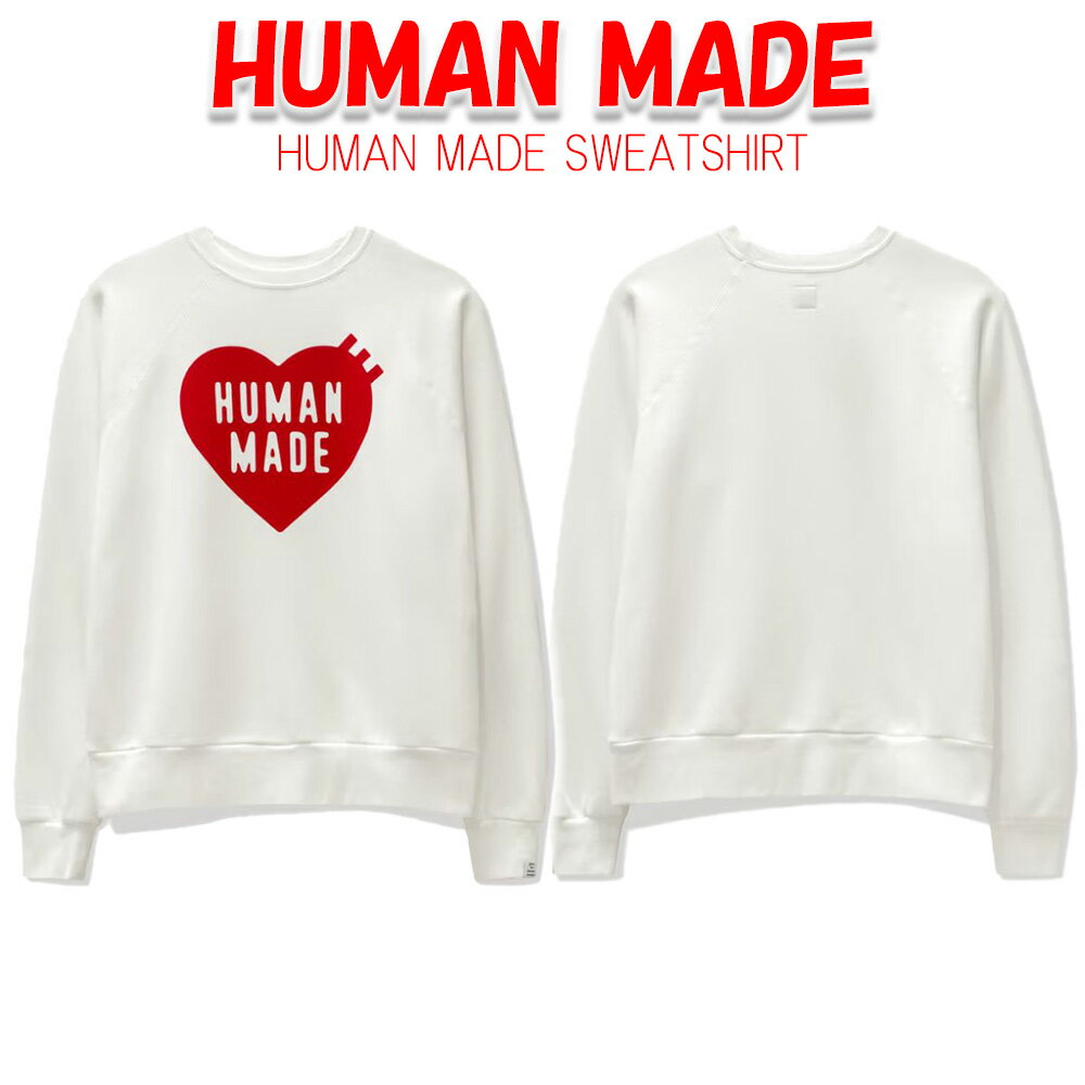 HUMAN MADE XEFbg q[}Ch HUMAN MADE SWEATSHIRT  g[i[ S Y fB[X jZbNX Ki[ߗ] 00572