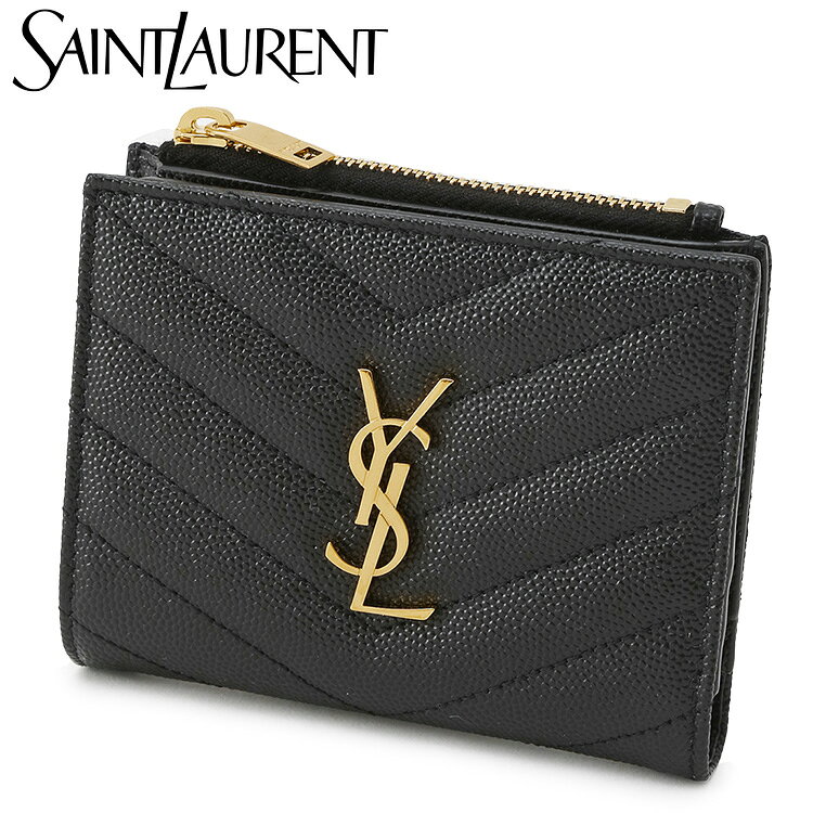 Rakuten - サンローラン SAINT LAURENT カサンドラ 二つ折り財布 575879-BOW01-1000【新作】