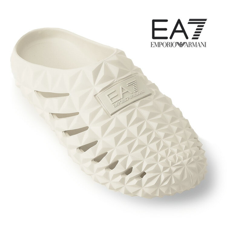 エンポリオ アルマーニ EMPORIO ARMANI EA7 Prisma スライドサンダル 軽量 EVA 7X000665-AF23652-U1060 ベージュ メンズ