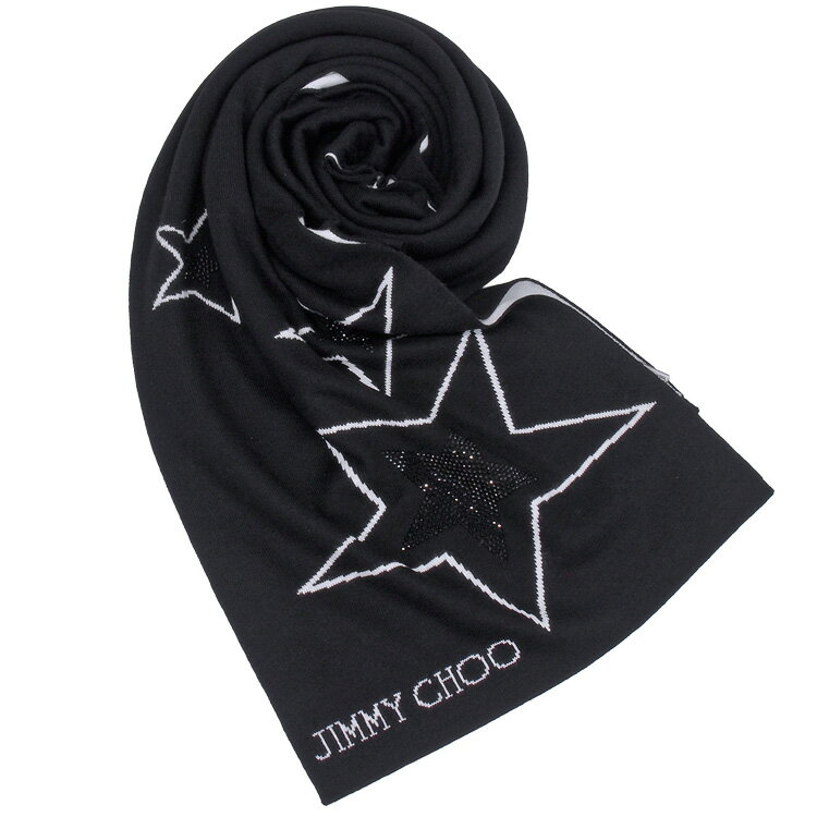 クーポン利用 ジミーチュウ JIMMY CHOO ロゴストール マフラー - 通販