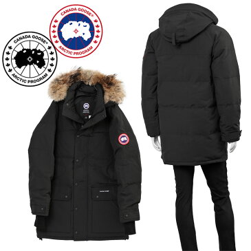 【ポイント5倍】【送料無料】カナダグース CANADA GOOSE ダウンジャケット ファー付き メンズ EMORY PARKA 2580M-61 BLACK【アウター】