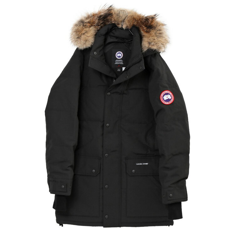 【ポイント5倍】【送料無料】カナダグース CANADA GOOSE ダウンジャケット ファー付き メンズ EMORY PARKA 2580M-61 BLACK【アウター】