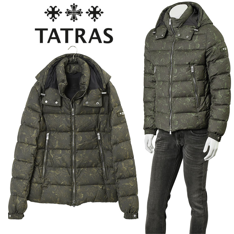 タトラス ダウン メンズ ウール TATRAS DOMIZIANO LANDO/ドミッツィアーノ ランド ダウンジャケット MTAT21A4783-D LANDO-35 KHAKI【アウター】【SALE10】