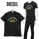 ディーゼル DIESEL 半袖 プリント Tシャツ A05264-0PATI T-INY-C1-9XX