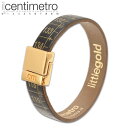 センチメトロ リトル ilcentimetro Little レザー ブレスレット CM LITTLE-Little Royal Gold(4)