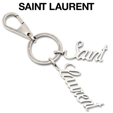 【ポイント5倍】【送料無料】サンローラン SAINT LAURENT キーリング シグネチャーチャーム メタル 687966-Y1500-8142【新作】【サマーセール】