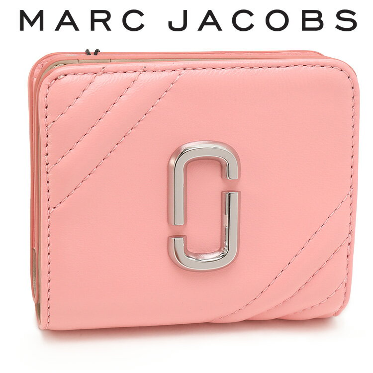 マークジェイコブス MARC JACOBS 二つ折り ミニ財布 ザ グラム ショット ミニ コンパクトウォレット S131L01FA21-671 QUARTZ PINK【ギフト雑貨】