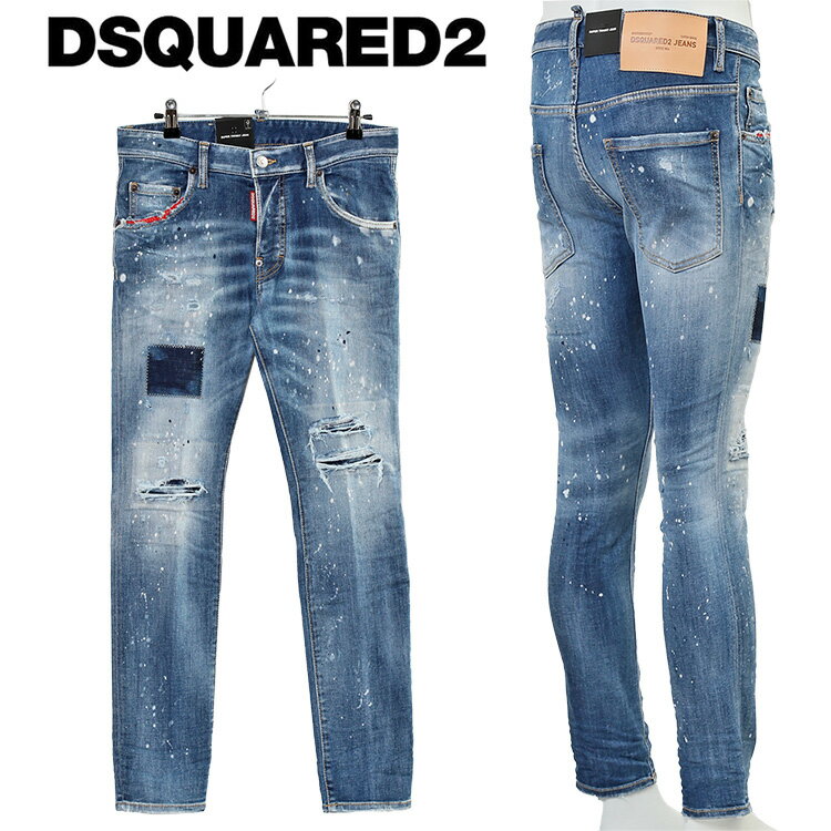 ディースクエアード デニム DSQUARED2 ジーンズ SUPER TWINKY JEAN S74LB1160-S30789-470【SALE】