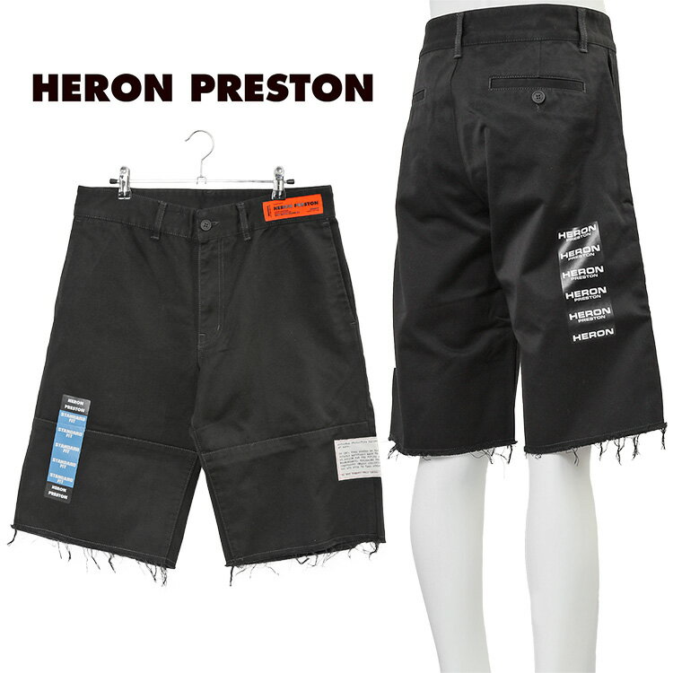 ヘロンプレストン HERON PRESTON カットオフ ハーフパンツ HERON CHINO RAW EDGE SHORTS HMCB009S22FAB001-1047【新作】
