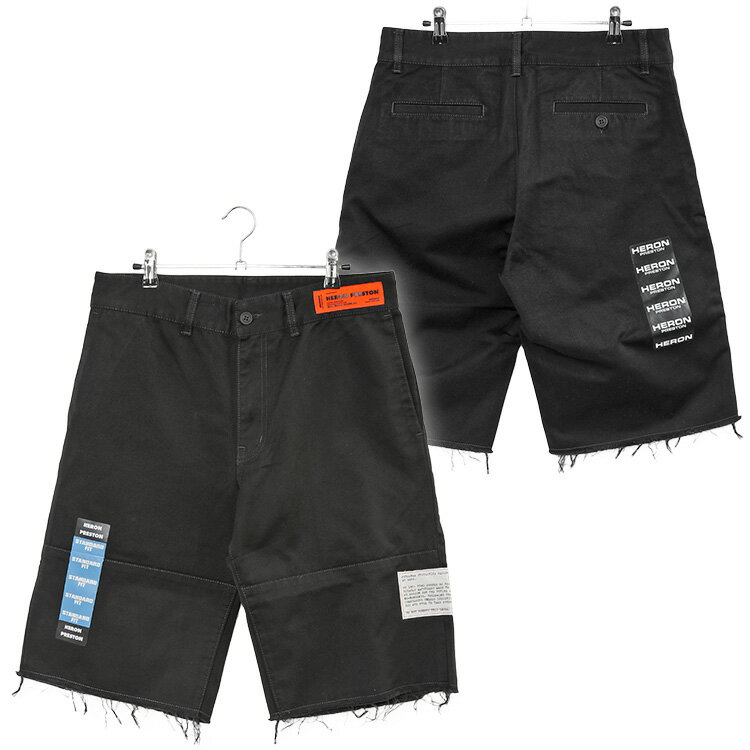 ヘロンプレストン HERON PRESTON カットオフ ハーフパンツ HERON CHINO RAW EDGE SHORTS HMCB009S22FAB001-1047【新作】