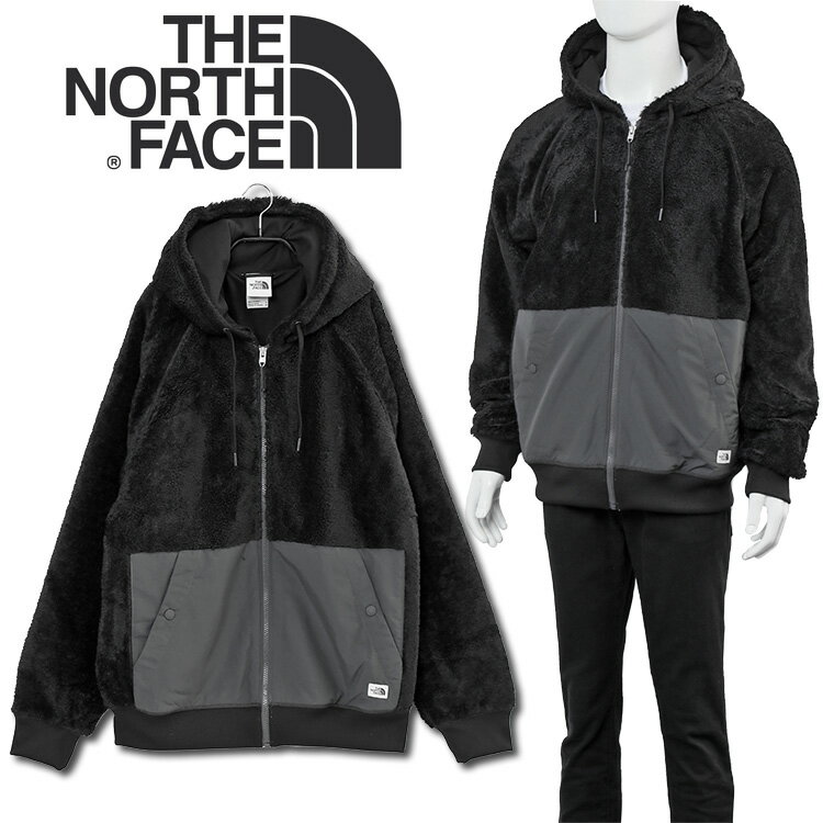【送料無料】ザノースフェイス THE NORTH FACE ボア フリース パーカー NF0A5A7Z M RIDGE FLEECE FZ HOODIE-JK3 TNF BLACK【新作】【アウター】【SALE10】のサムネイル