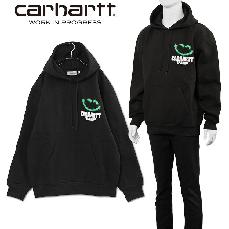 Carhartt WIP プルオーバー スウェット パーカー ルーズフィット HOODED HAPPY SCRIPT SWEATSHIRT I031018-89XX