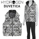 【送料無料】HYDROGEN × DUVETICA ゼブラ ダウンベスト ペルカド ハイドロゲン 31D003-G44 ZEBRA【新作】【アウター】